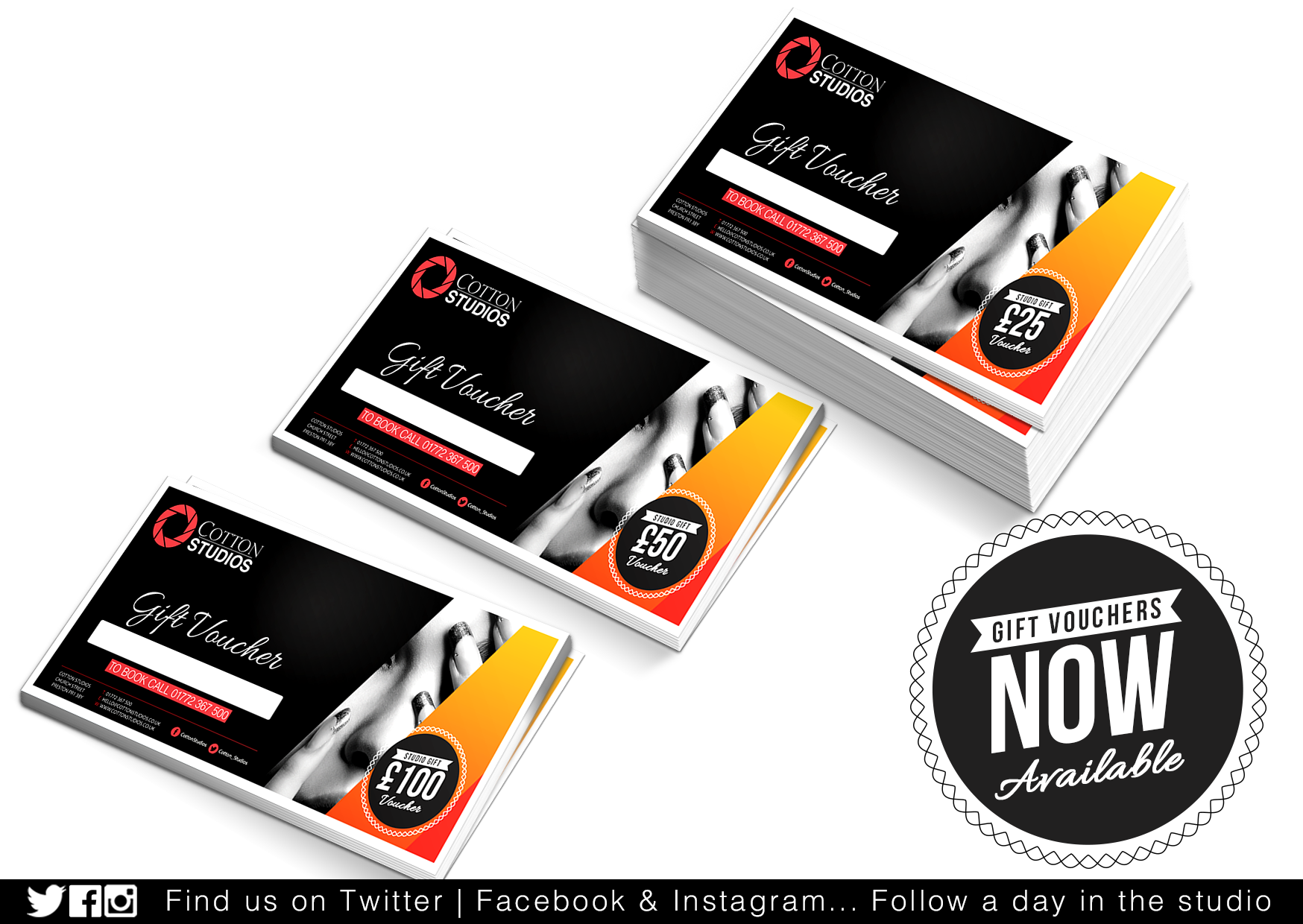 Cotton Studios launches Gift Vouchers! — Cotton Court Business Centre