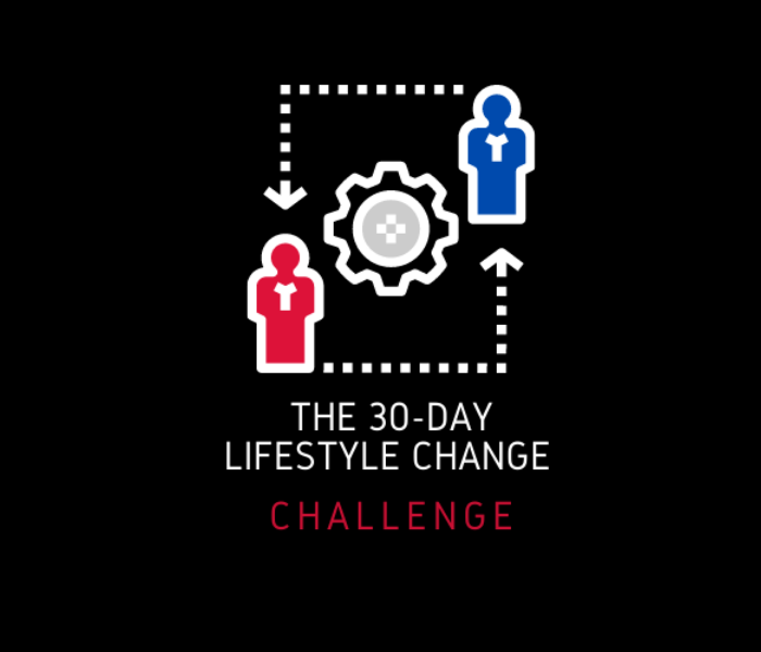 THE 30-DAY LIFESTYLE CHANGE CHALLENGE IS FINALLY HERE…