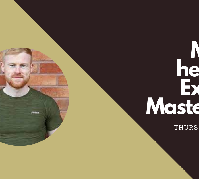 MENTAL HEALTH & EXERCISE MASTERCLASS WITH DALE WALLACE – THE DO THE WORK COACH!