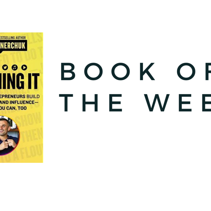 BOOK OF THE WEEK…. CRUSHING IT!