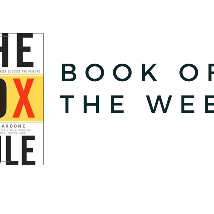 BOOK OF THE WEEK….THE 10X RULE