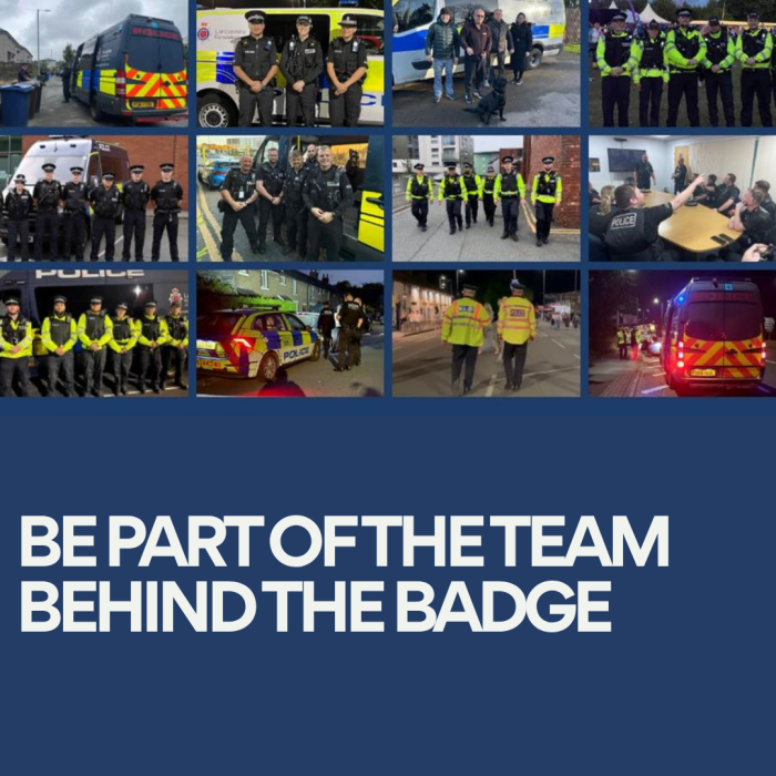 Discover Opportunities with Lancashire Police