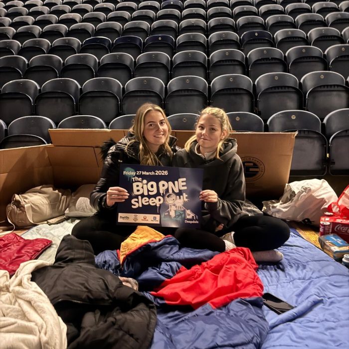 Supporting the Big PNE Sleep Out 2026