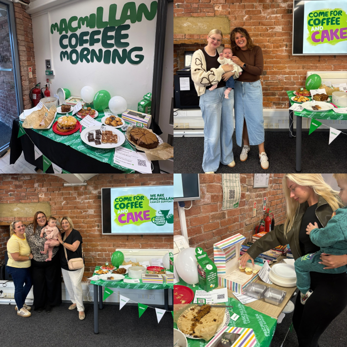 Thank you for supporting our Macmillan Coffee Morning 💚